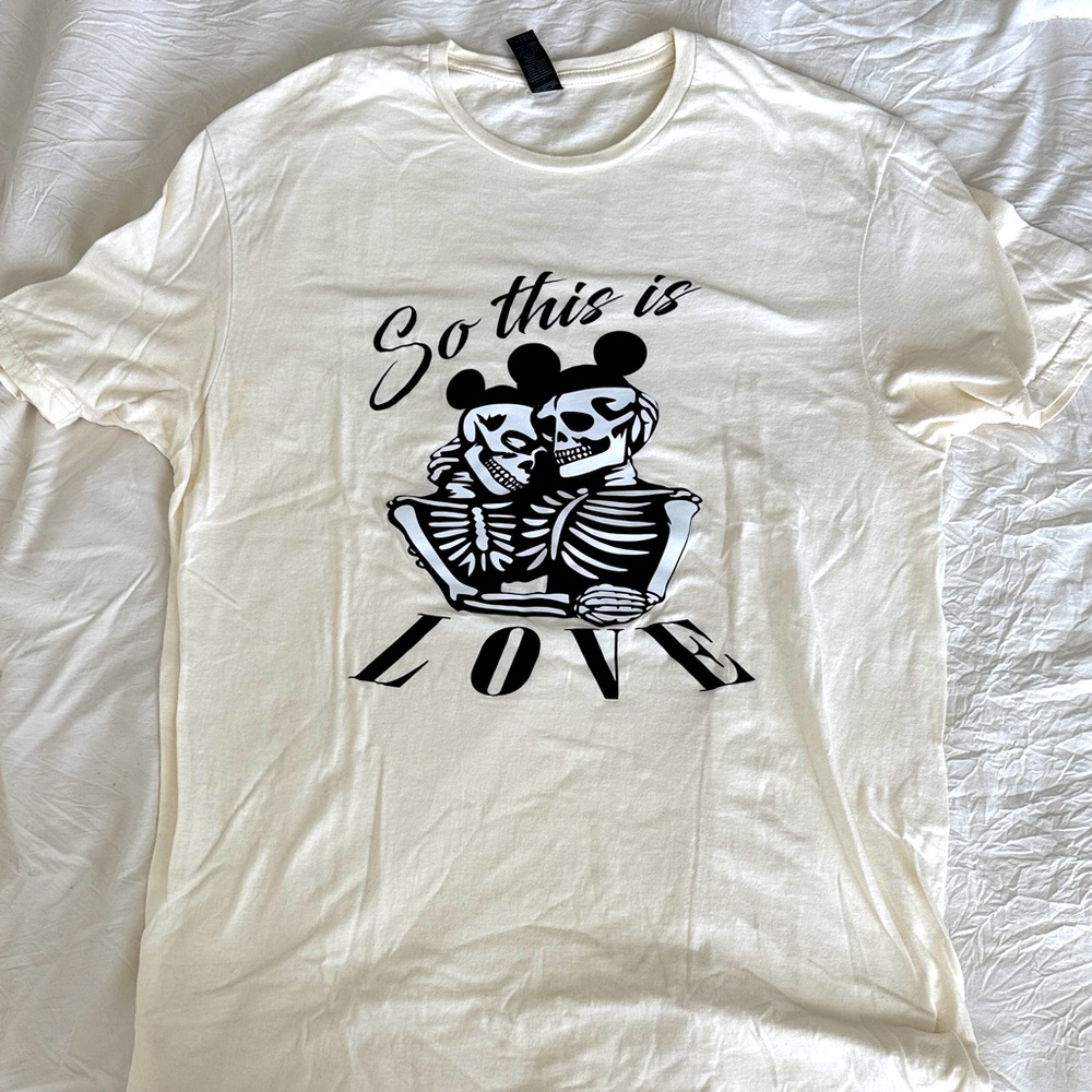 Custom Disney shirt “So This is Love”